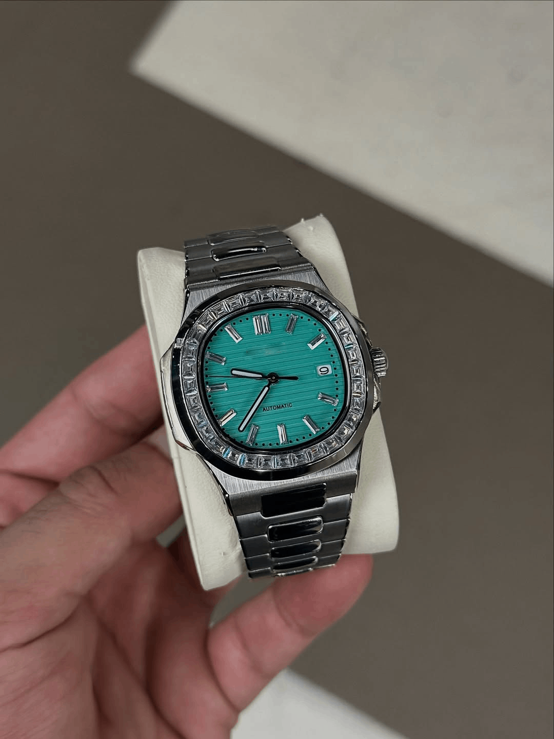 Nautic Tiffany Baguette Dial