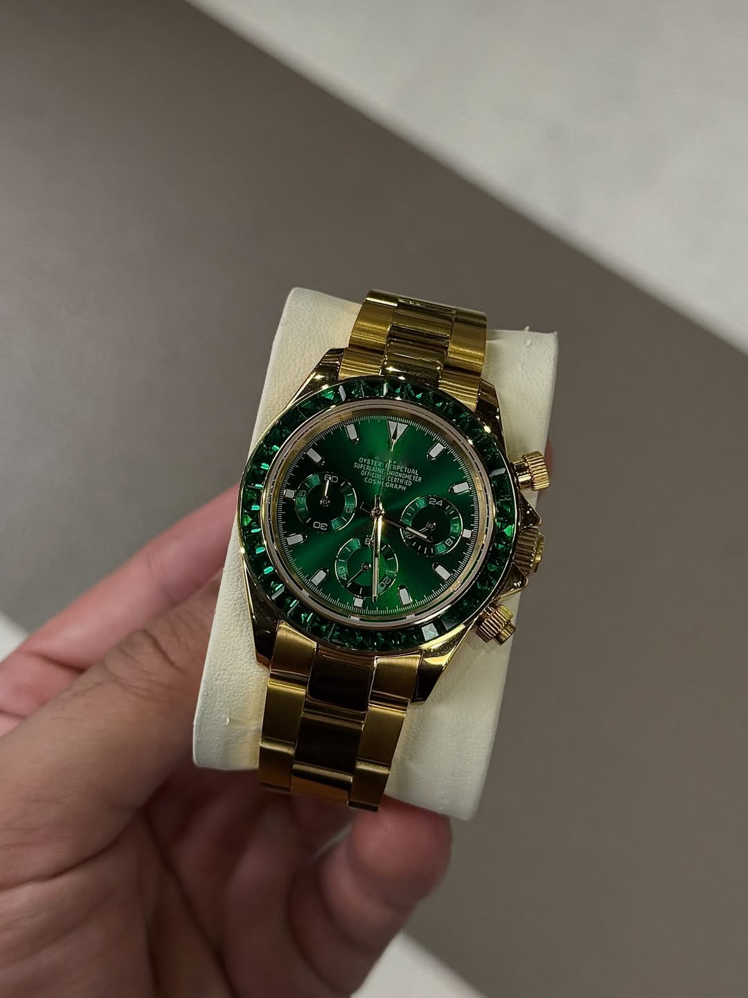 Chronograph Emerald Green Dial