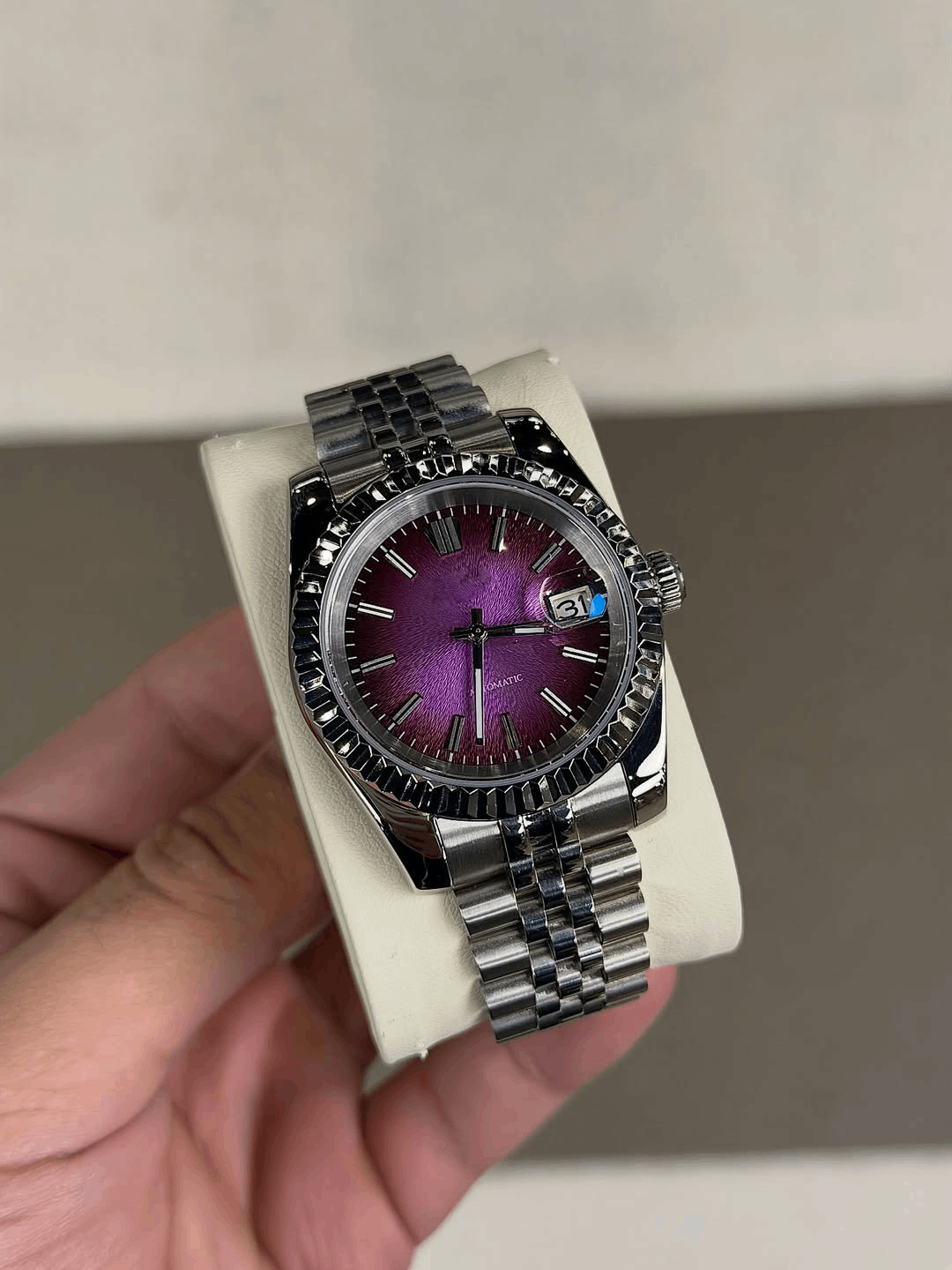 Classic Date Purple Majesty Dial