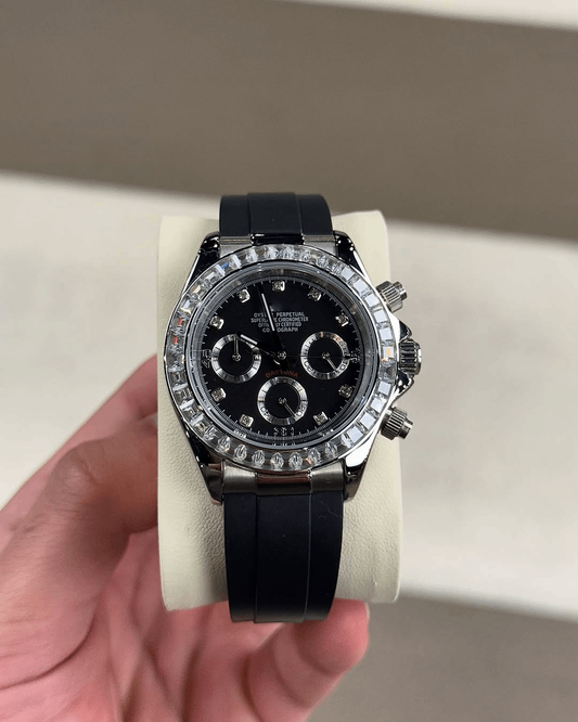 Chronograph Baguette Diamond Flex