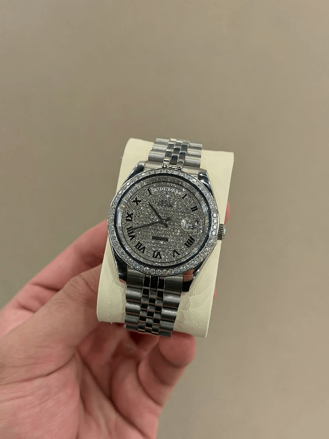 Day & Date Eternal Frosted Dial