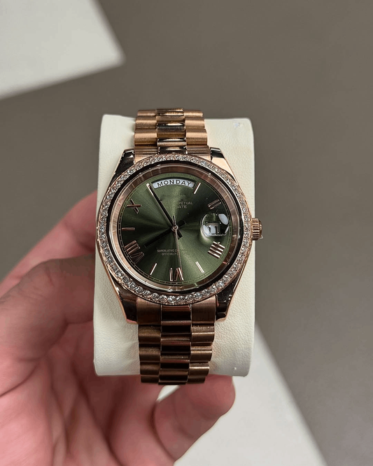 Day & Date Royal Olive Diamond