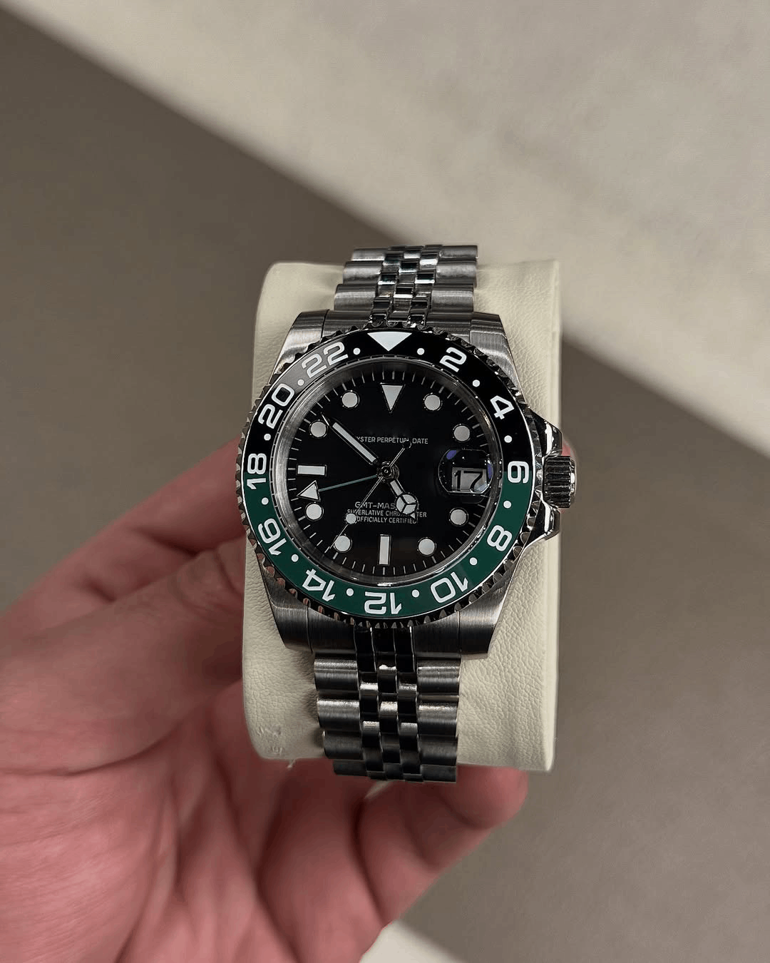 GMT Lime Green Dial