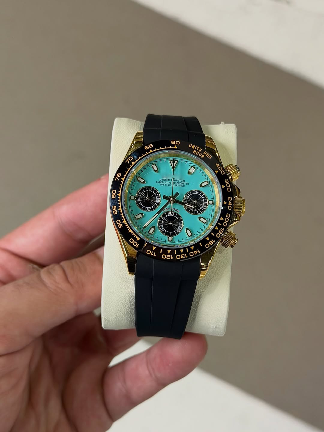 Chronograph Turquoise Spark Flex