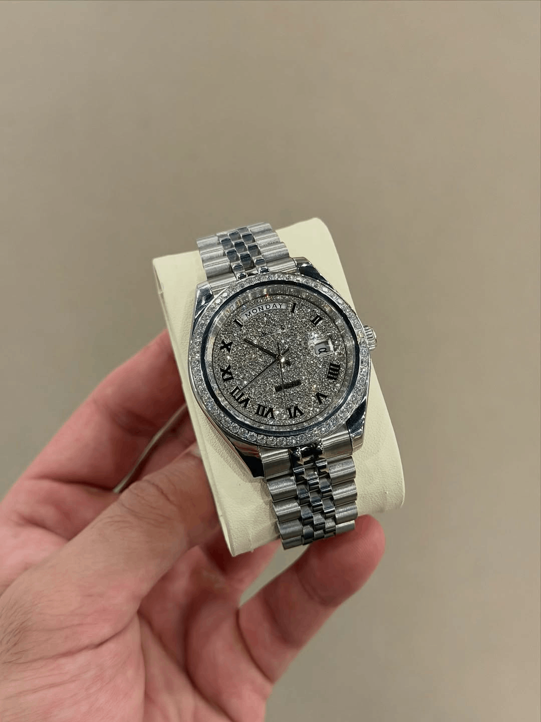 Day & Date Eternal Frosted Dial