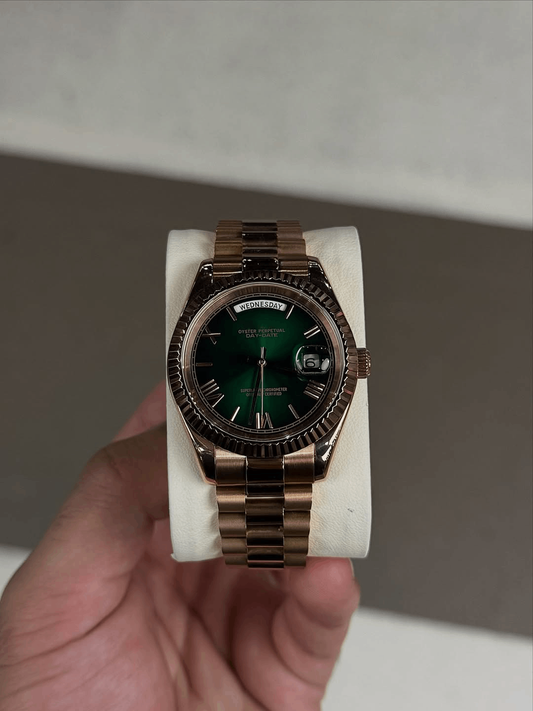 Day & Date Royal Green Dial
