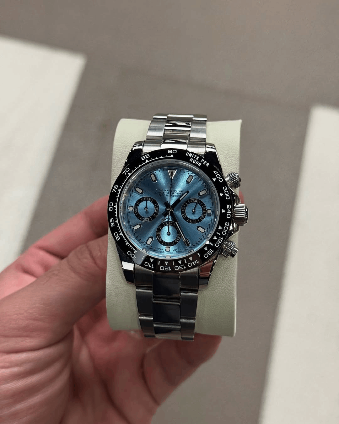 Chronograph Ice Blue Dial