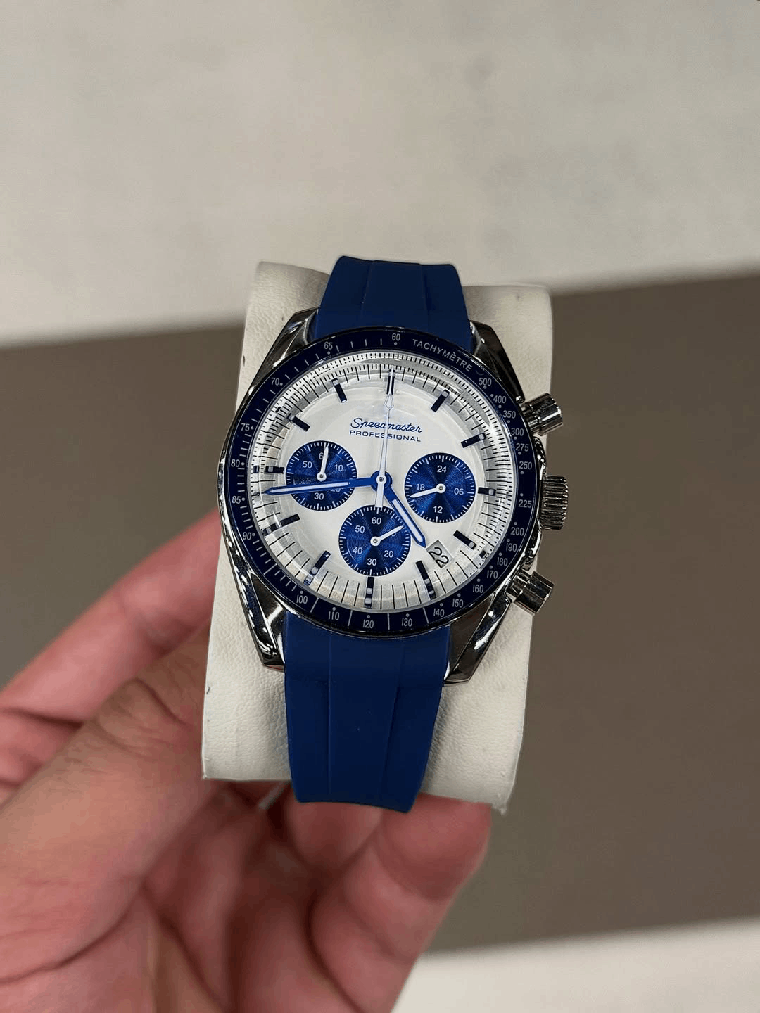 Sport Chronograph Blue Marble Dial
