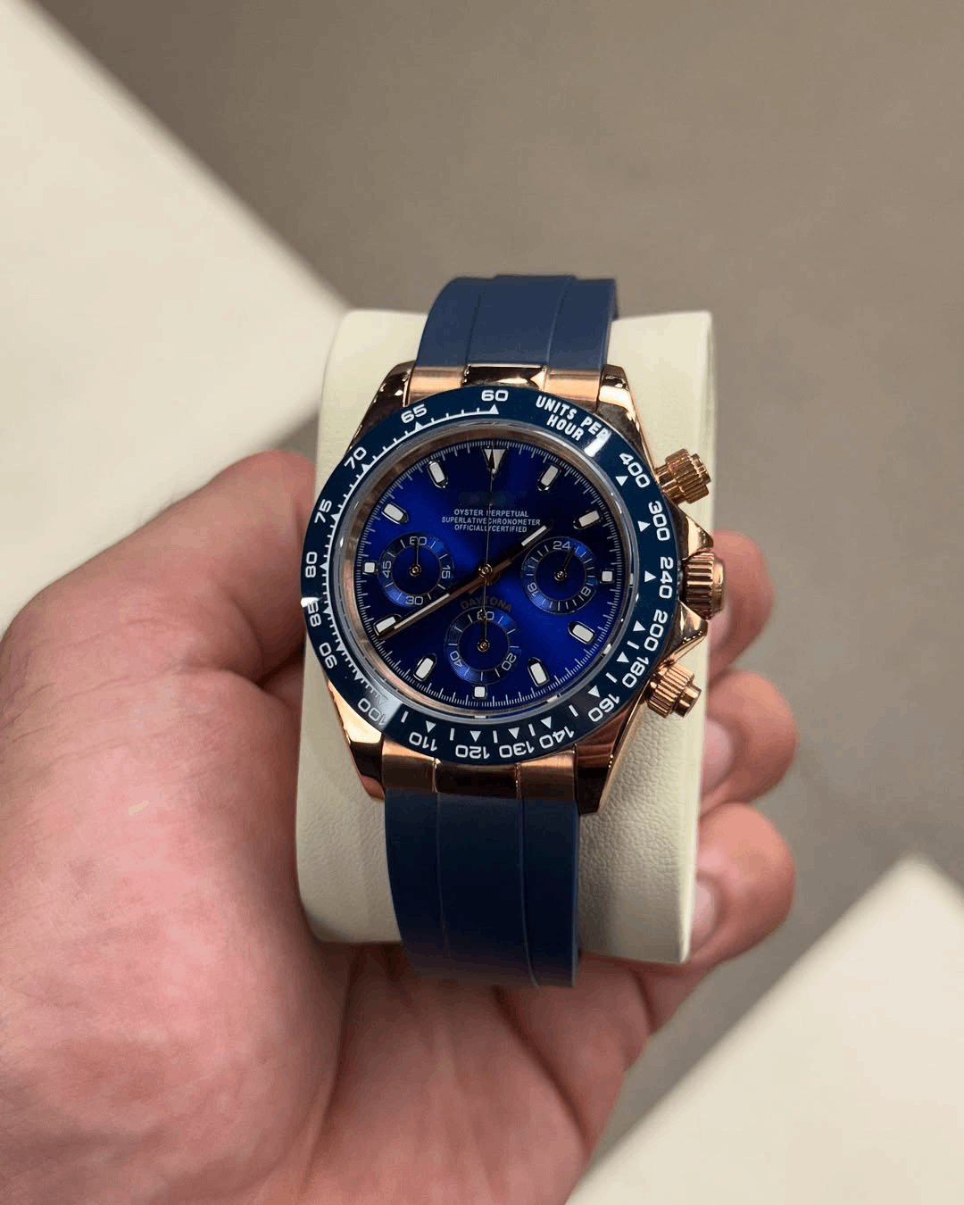 Chronograph Deep Sea Rose Flex