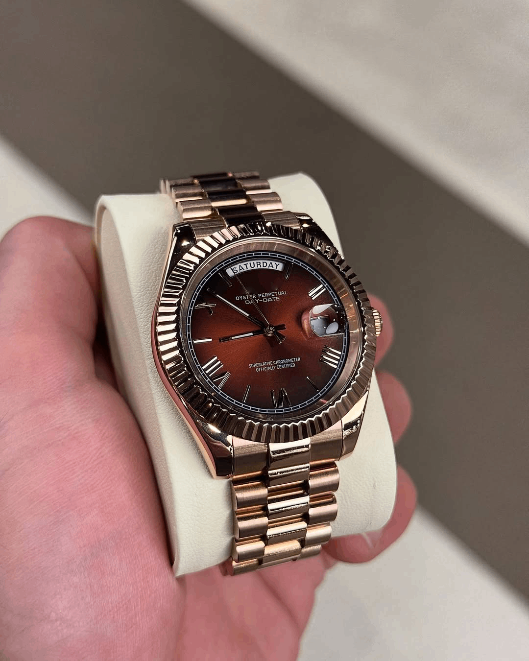 Day & Date Royale Roman Numeral Dial
