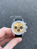 Chronograph Acrylic Yellow Dial