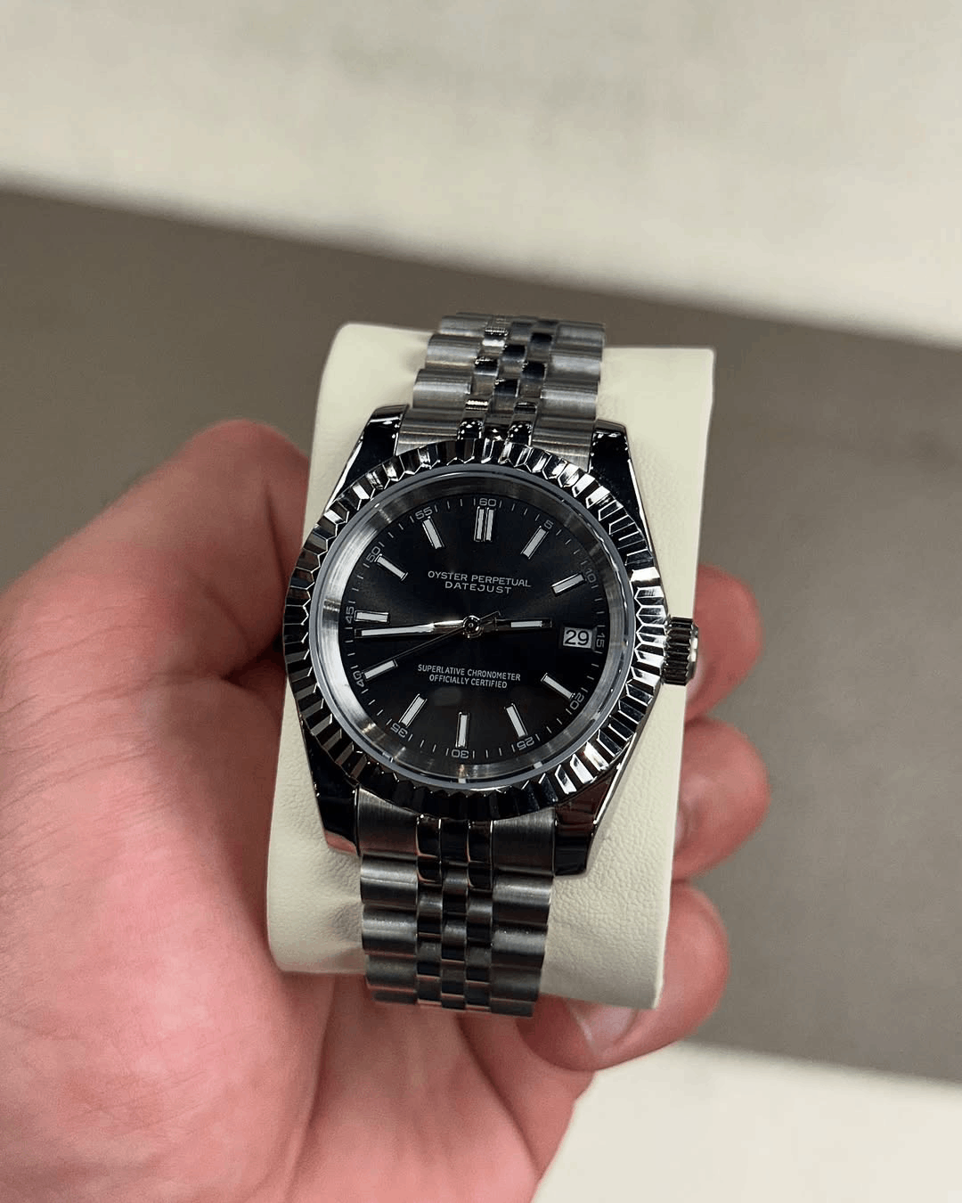 Classic Date Black Dial