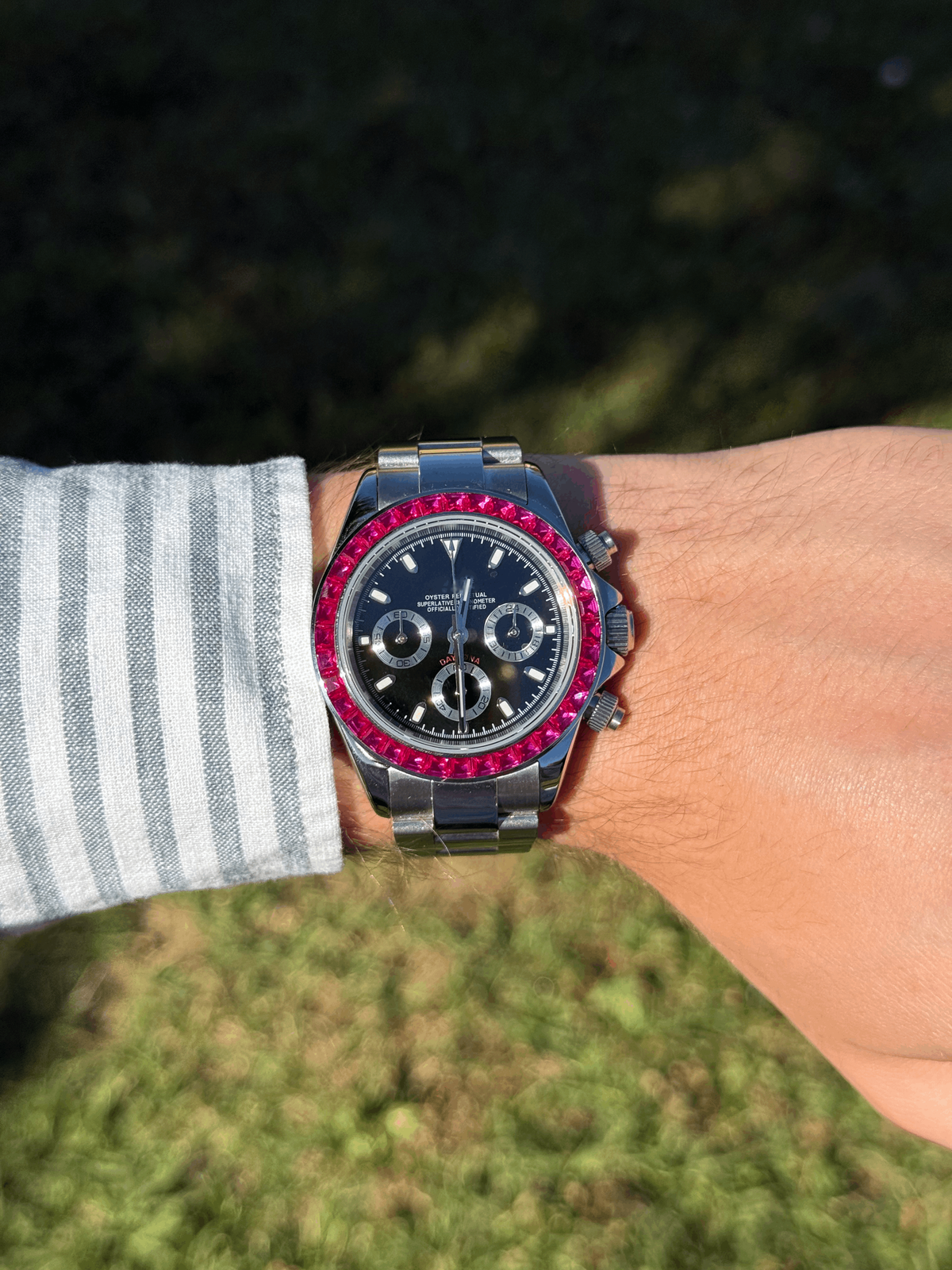 Chronograph Diamond Ruby