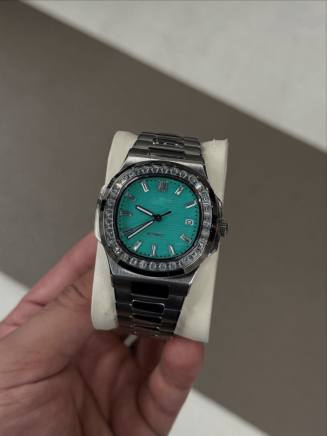 Nautic Tiffany Baguette Dial