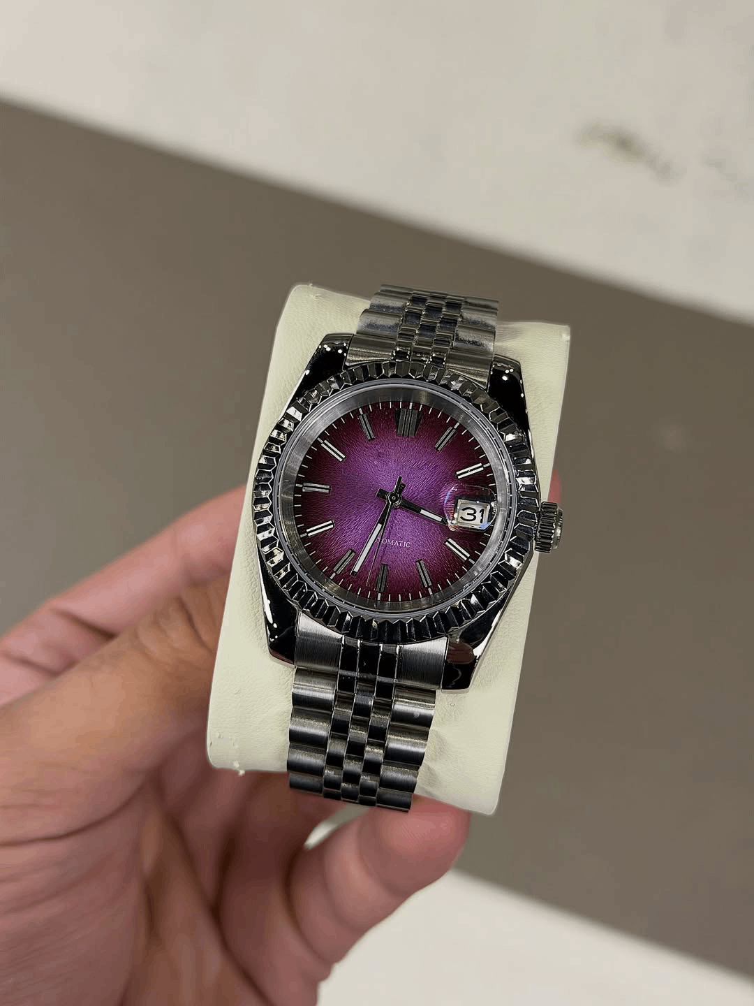 Classic Date Purple Majesty Dial
