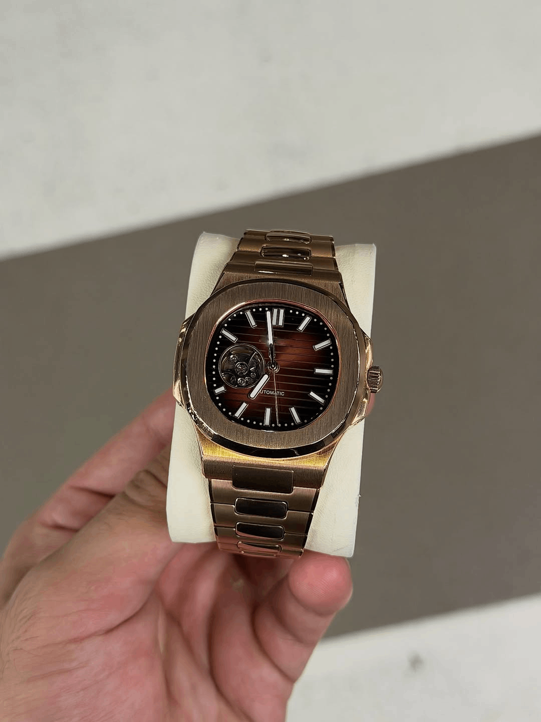 Nautic Rose gold Open heart