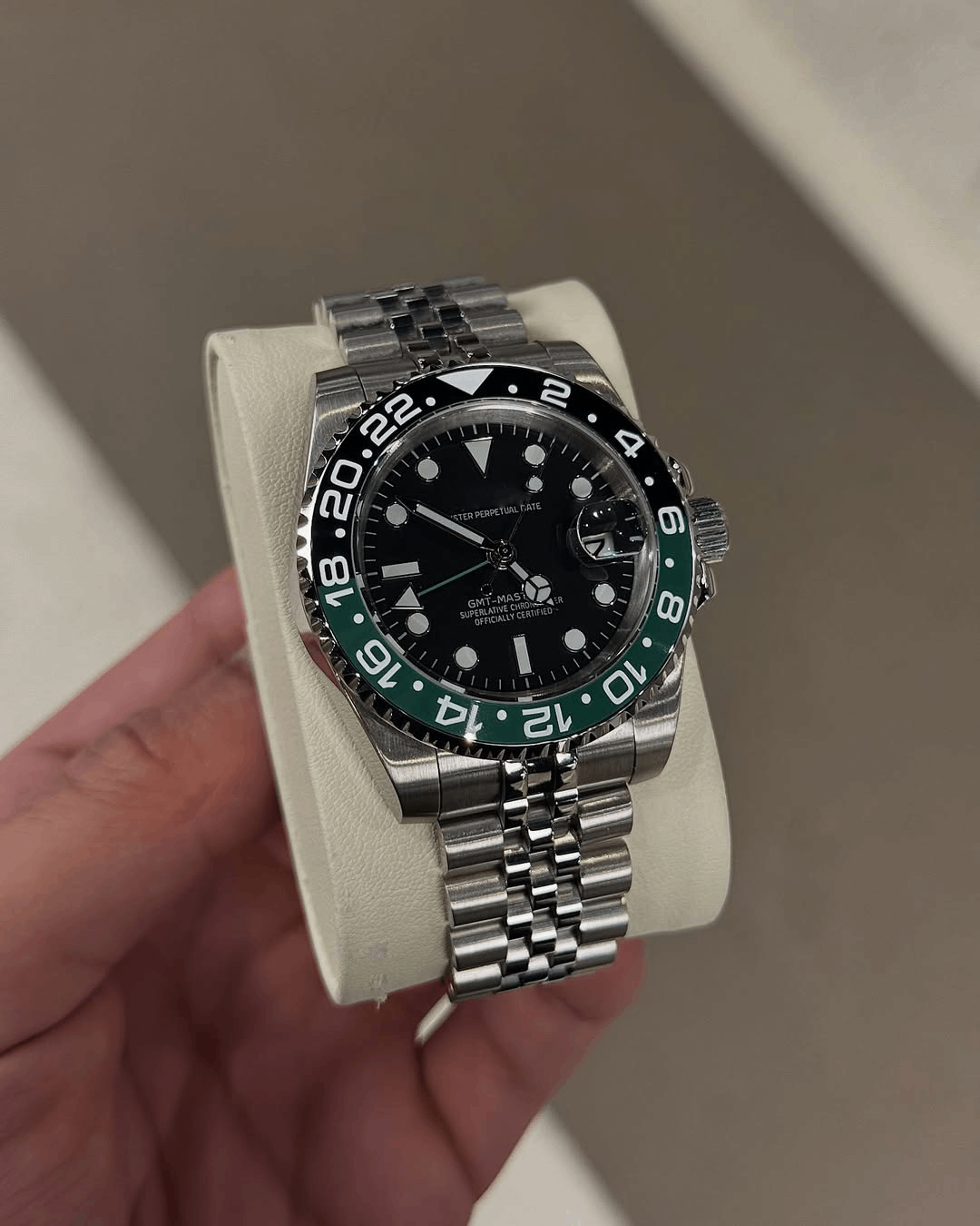 GMT Lime Green Dial