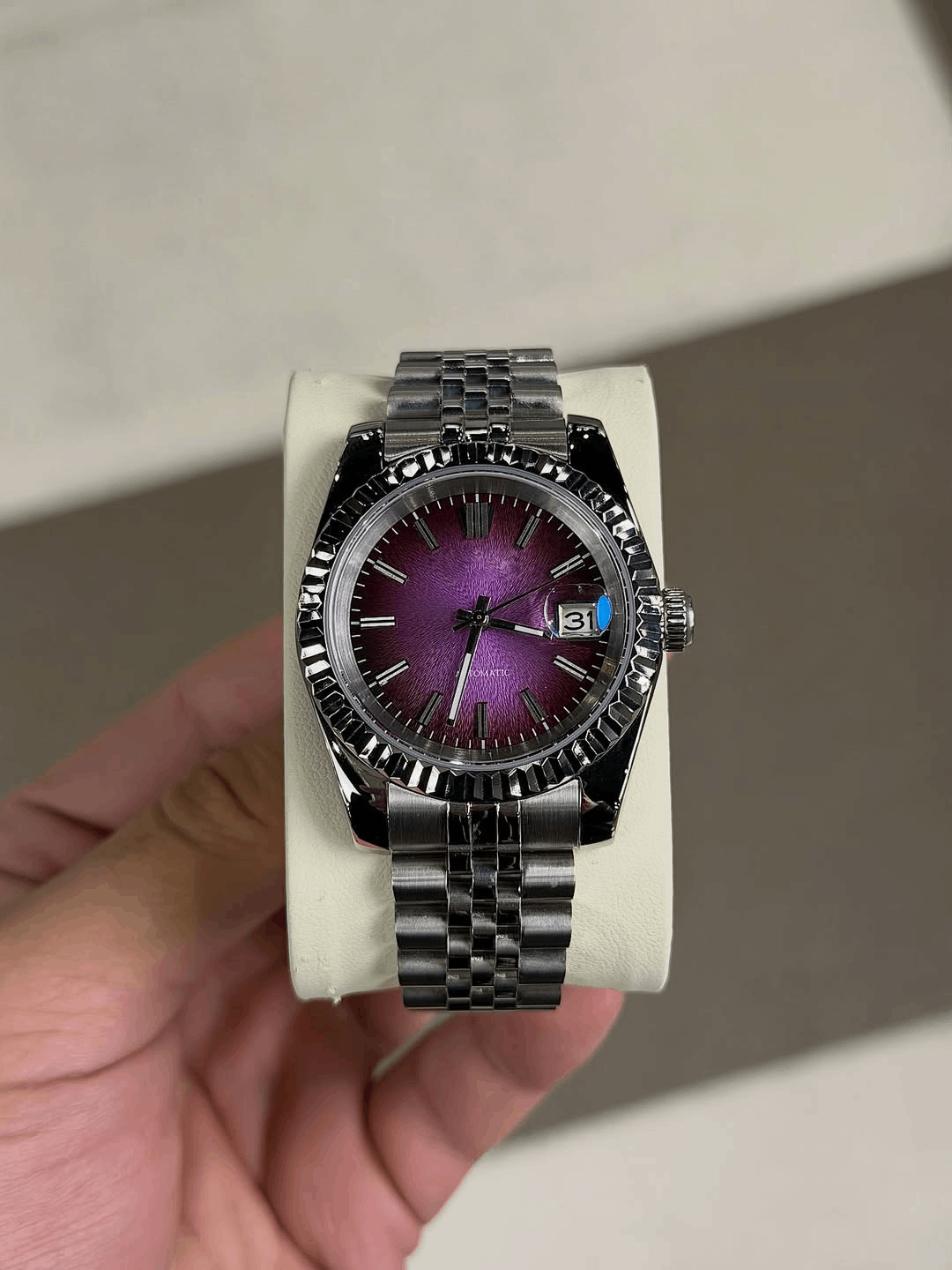 Classic Date Purple Majesty Dial