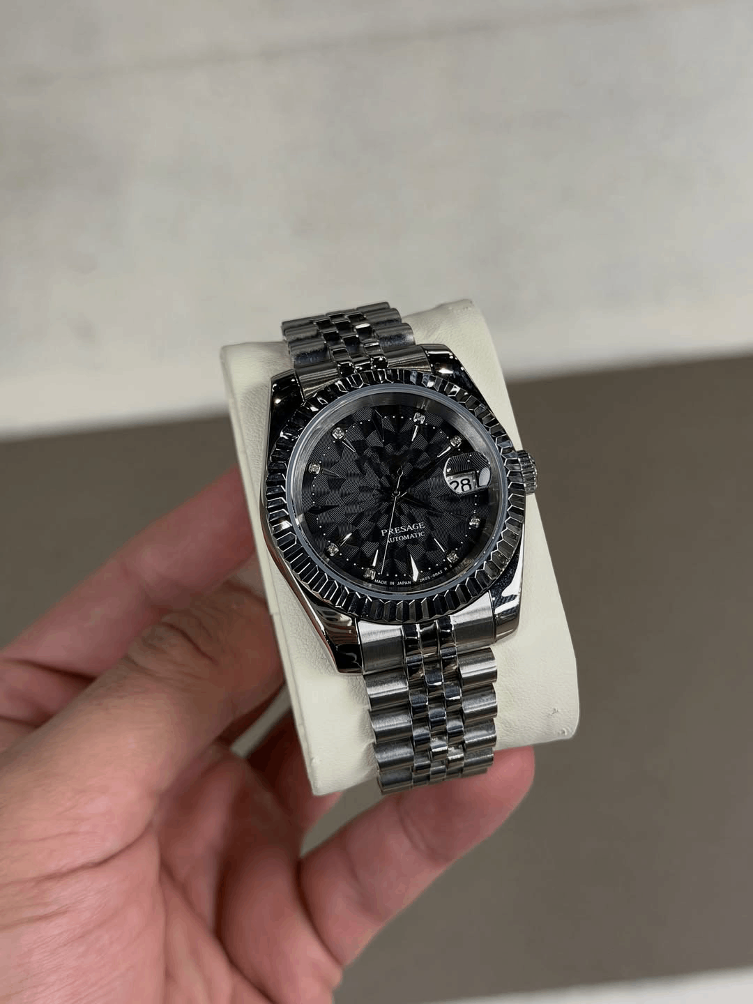 Classic Date Geometric Emperor Dial