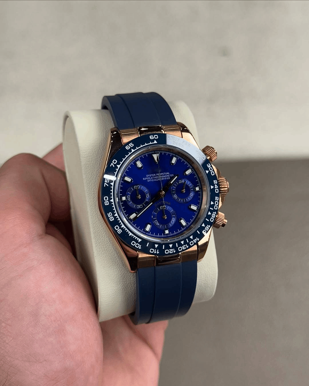 Chronograph Deep Sea Rose Flex
