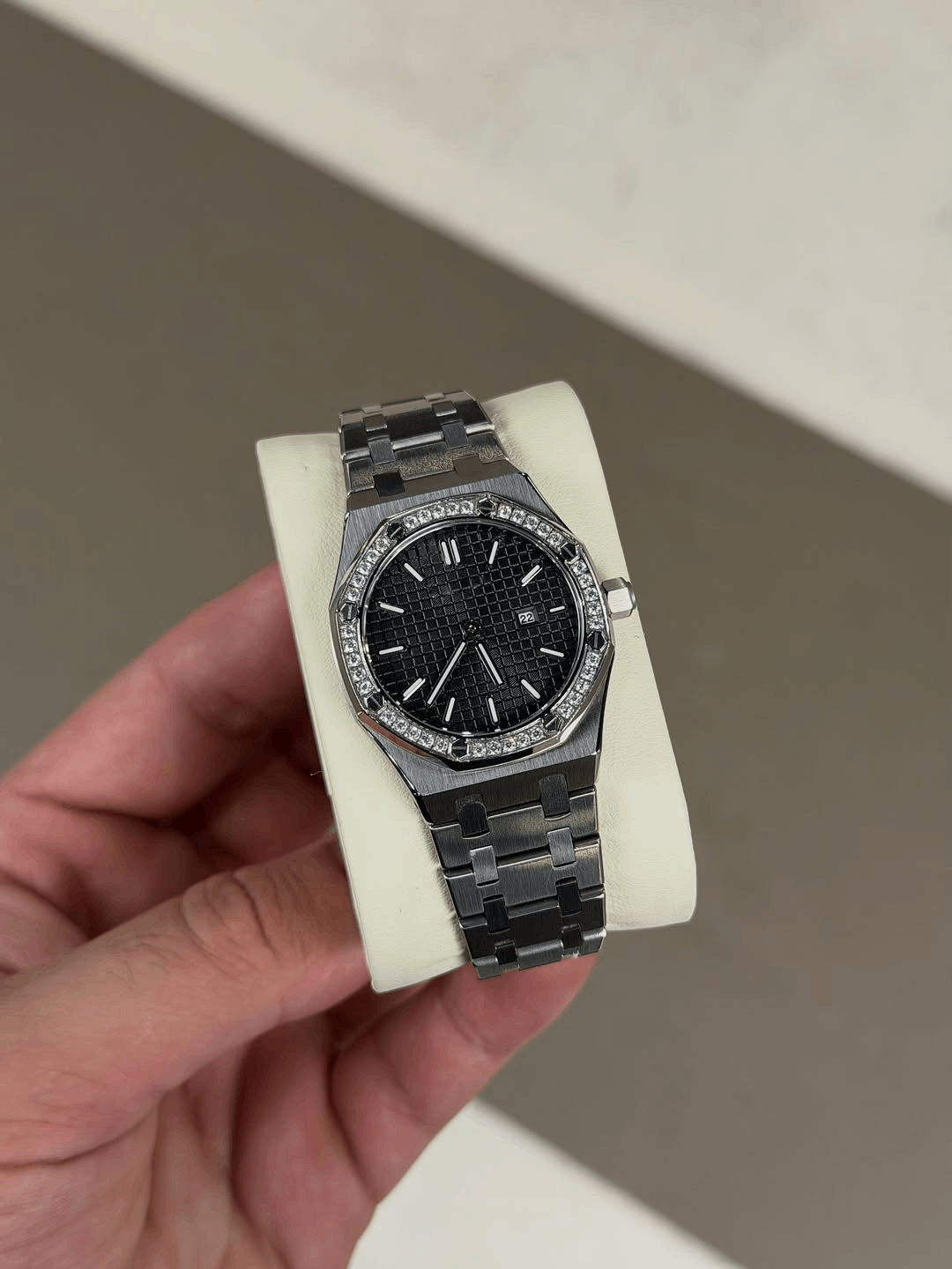Octagonal Signature Diamond Dial