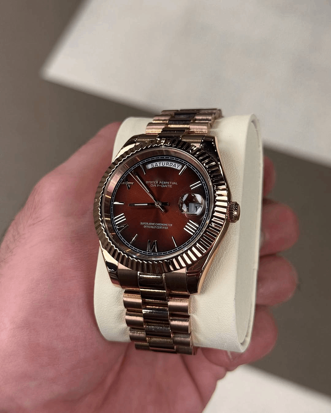 Day & Date Royale Roman Numeral Dial