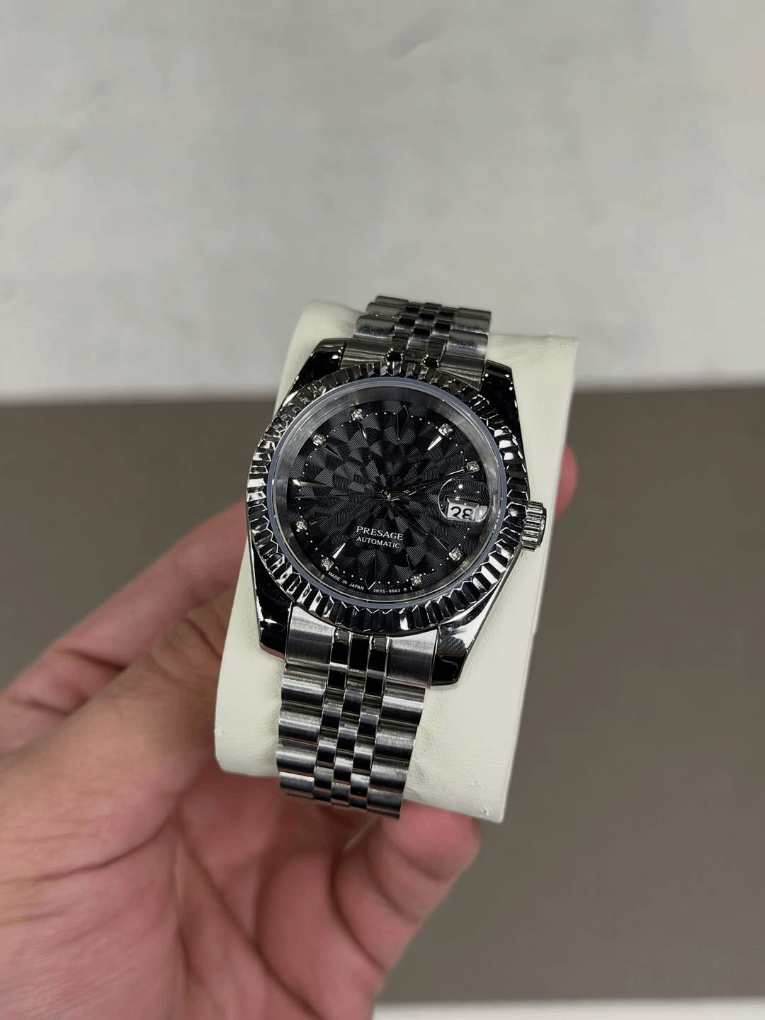 Classic Date Geometric Emperor Dial