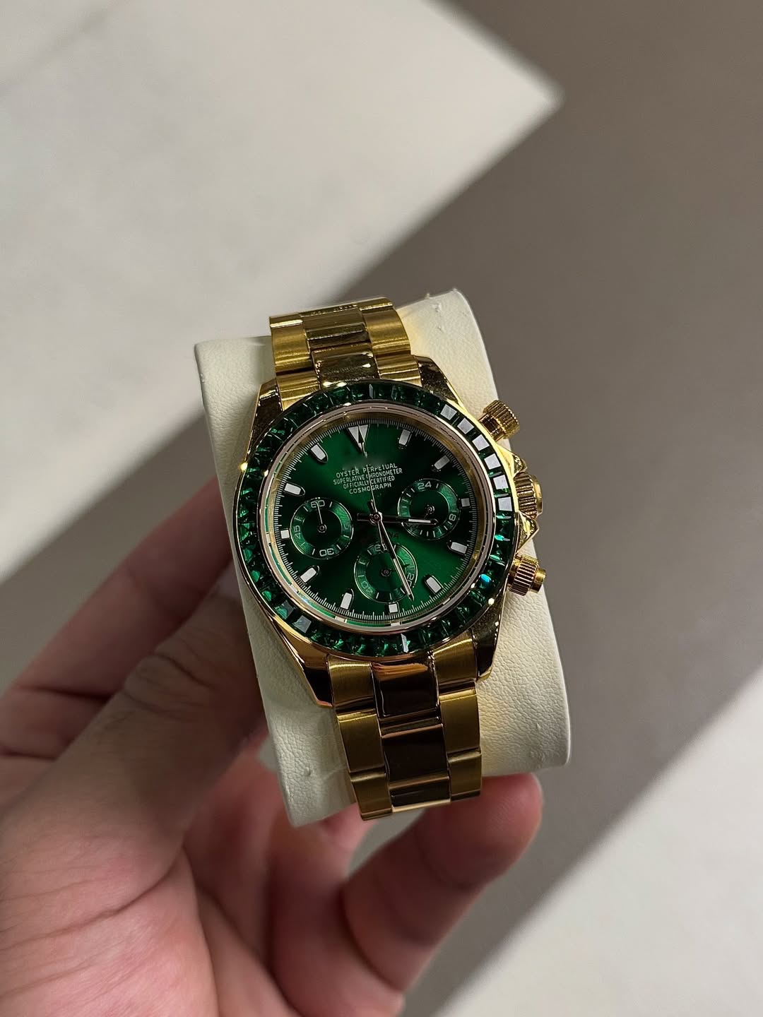 Chronograph Emerald Green Dial