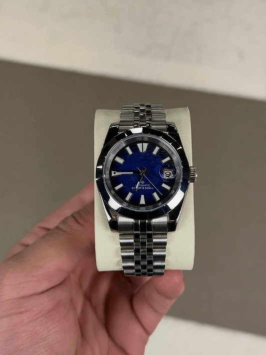 Classic Date Ocean Blue Dial