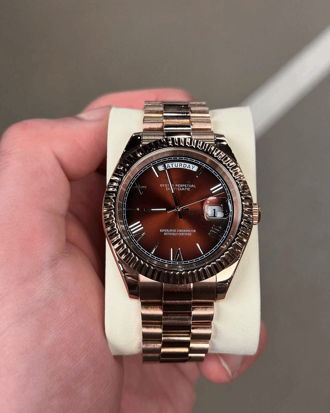Day & Date Royale Roman Numeral Dial