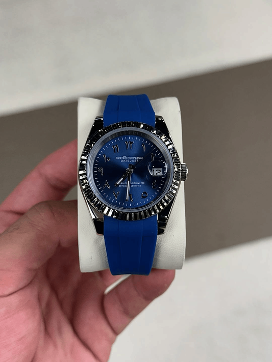 Classic Date Sapphire Blue Flex