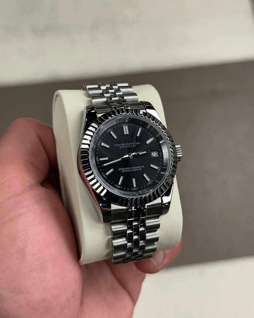 Classic Date Black Dial