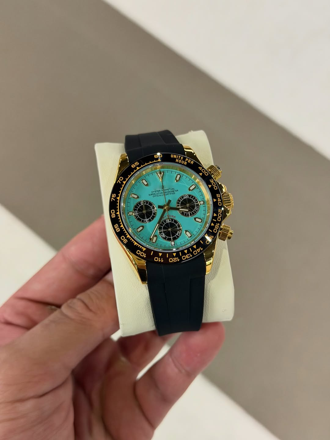Chronograph Turquoise Spark Flex