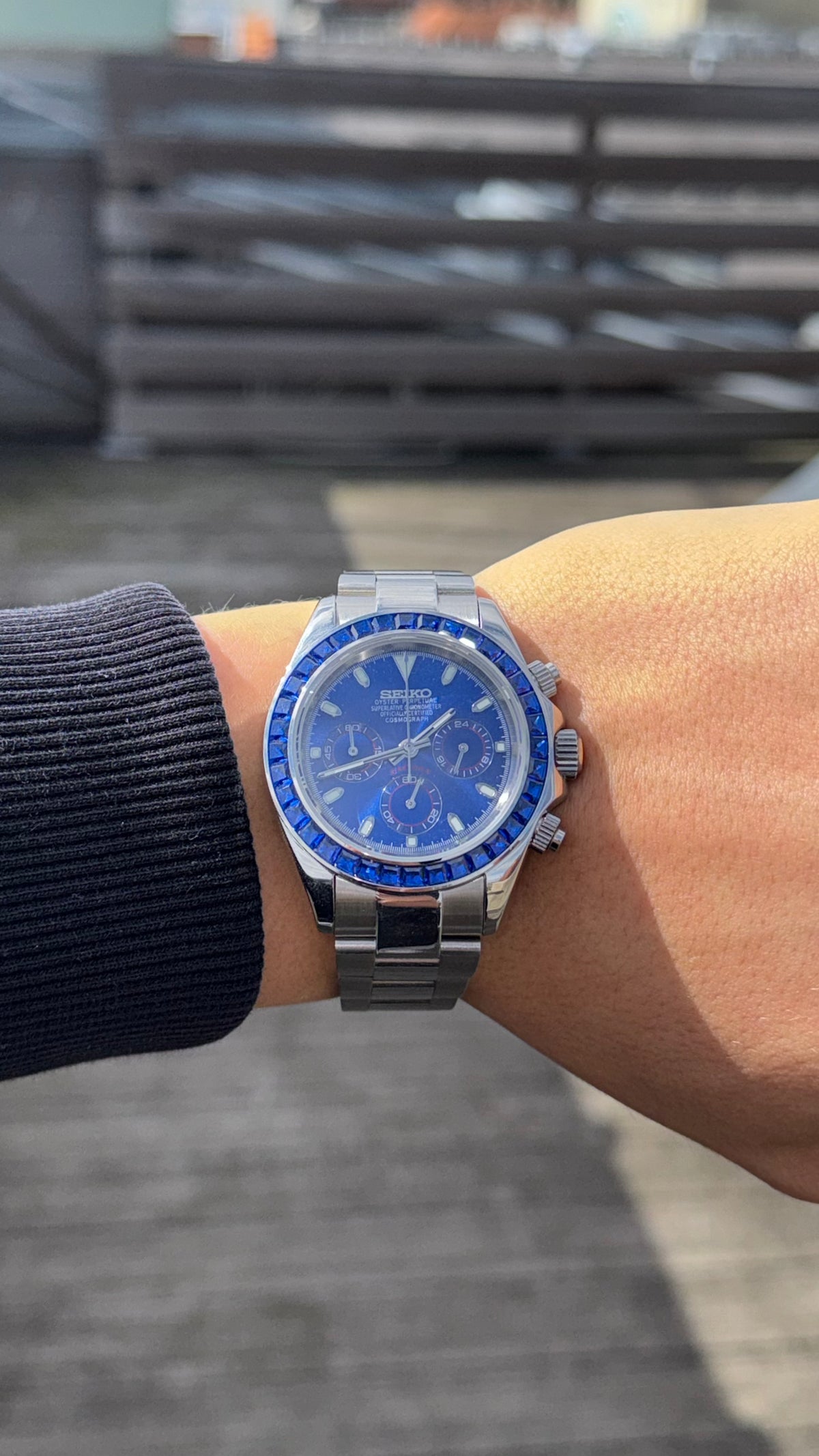 Chronograph Diamond Blue